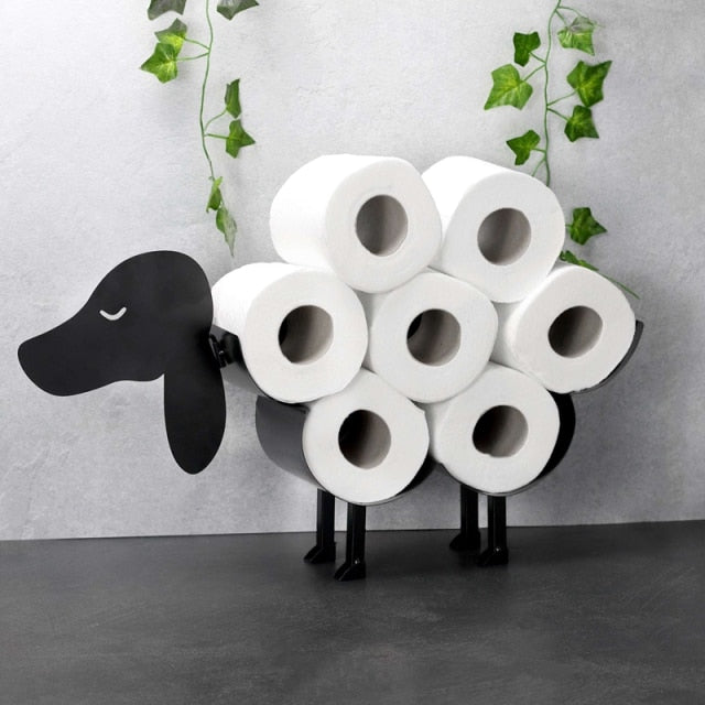 Porte papier toilette original mouton V1