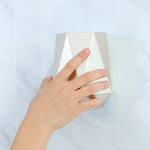 brosse wc design silicone blanche