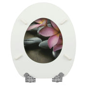 Abattant wc original fleur rose
